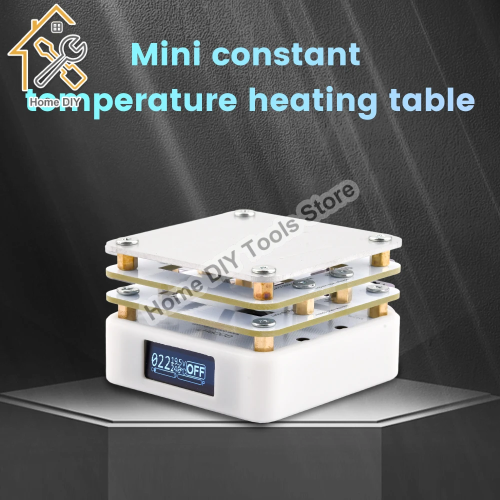 

Adjustable Constant Temperature Soldering Rework Station PCB Soldering Heating Plate Heating Table Preheating Repair Tools