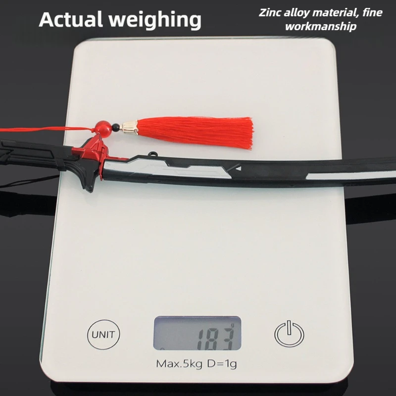 30cm/11.8in valorant jogo periféricos faca de corte de rádio cosplay espada katana faca arma modelo prop desktop ornamento menino brinquedo