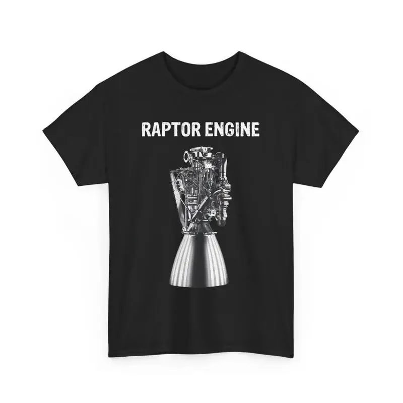 Starship Raptor Engine For Space Explorer Rocket Scientist T Shirt