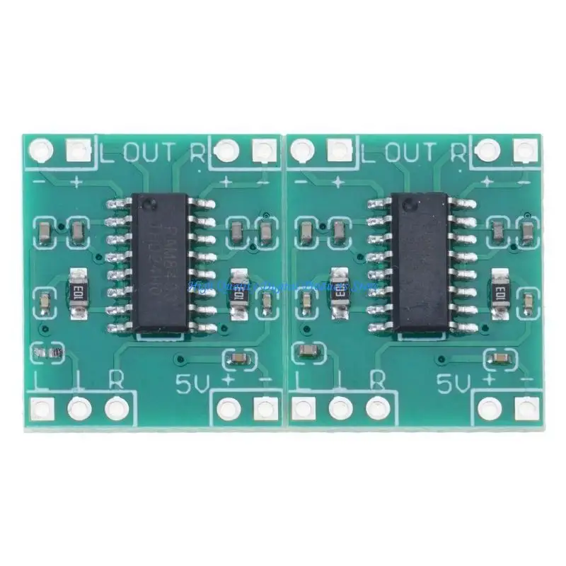U2JE PAM8403 2x3W Power Amplifier Module 2 Channel Heat Dissipation Power Amplifier Module for Home Theater Prototyping