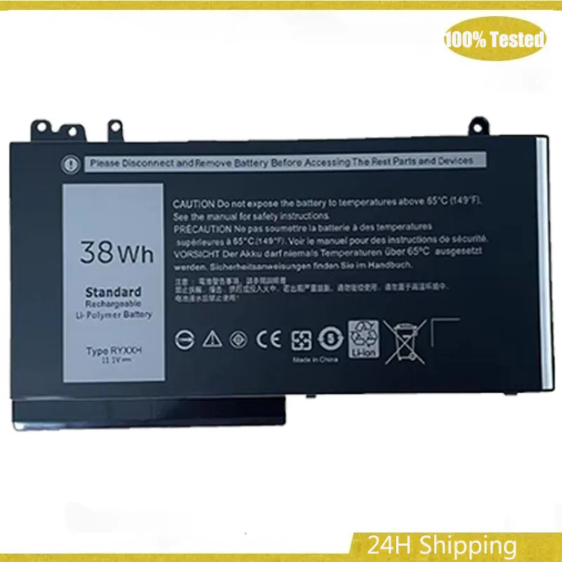 

RYXXH Laptop Battery for Dell Latitude 12 5000 E5250 P25S001 E5450 E5550 3150 P21T001 3160 Notebook 09P4D2 9P4D2 0YD8XC