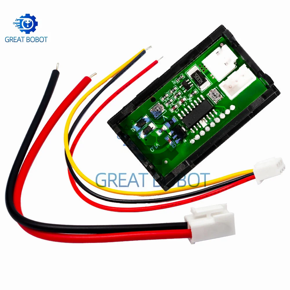 BS Brand DC0‑100V 10A Digital Voltmeter Ammeter 0.28