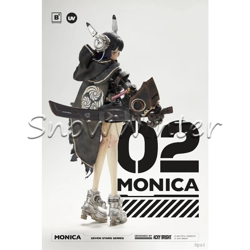 【In‑stock】Beautiful Chemistry Underverse Seven‑Stars 02 Monica 1/6 Collectible Action‑Figure Ornament