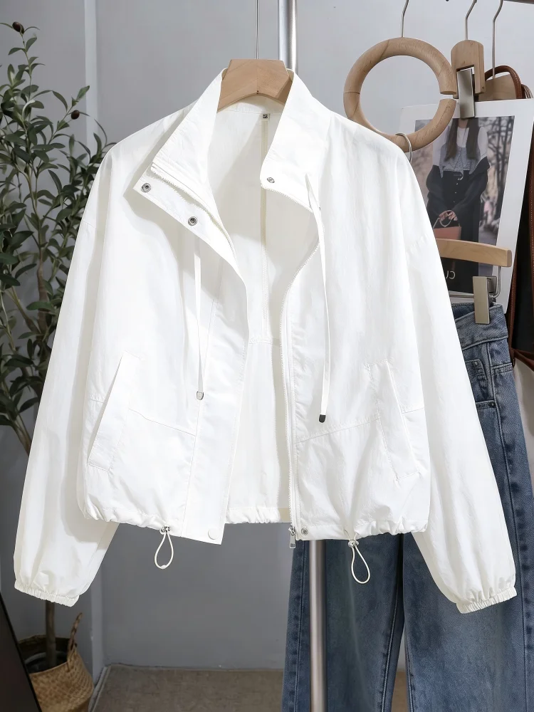 Yellow Goose Short Lightweight Casual Top UV Protection Workwear Jacket Small Size Exclusive Fashionable Commute Style