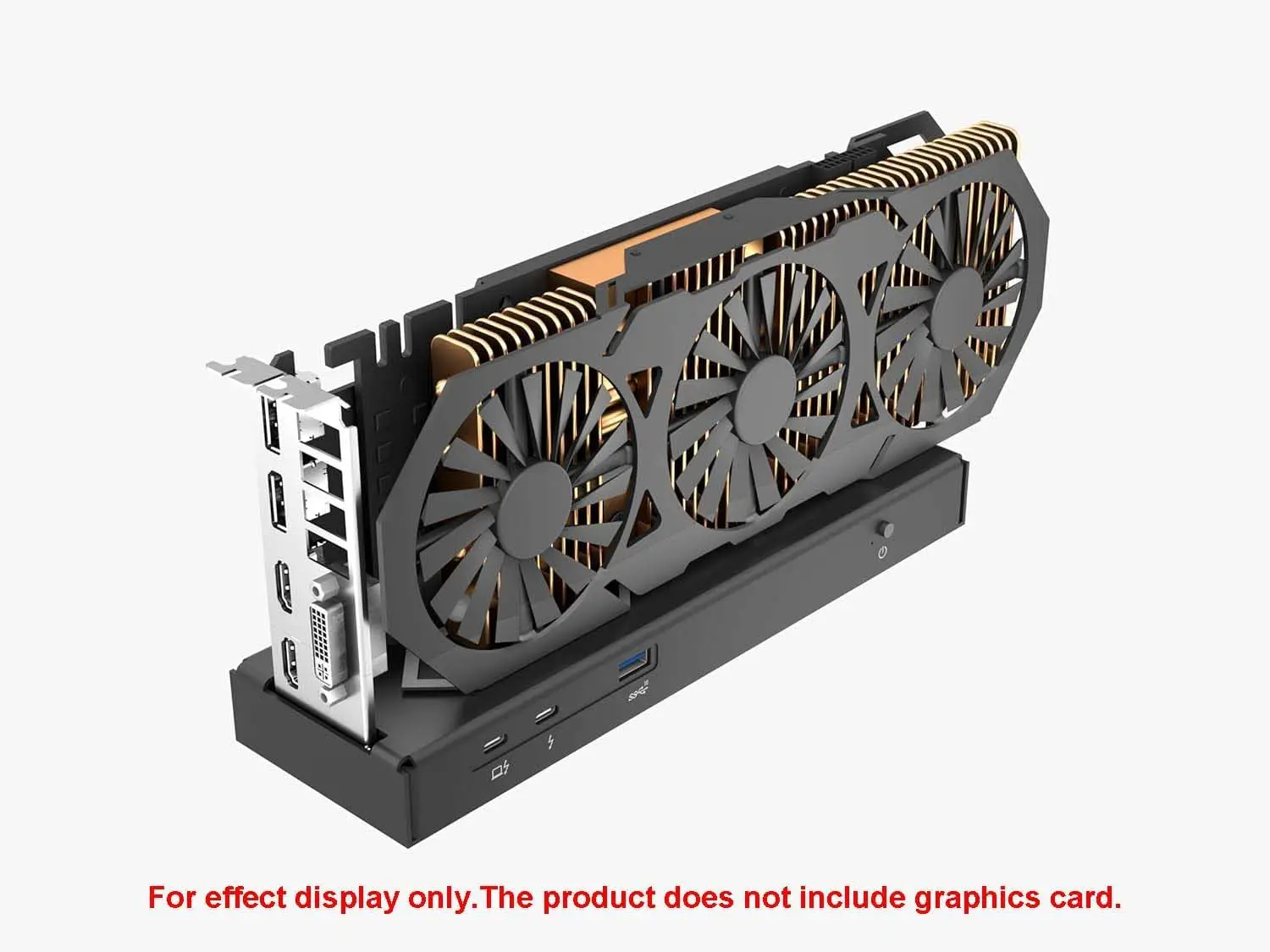 عرض ساخن لعام 2025 حاوية Thunderbolt 3 EGPU، محطة قاعدة وحدة معالجة الرسومات الخارجية Thunderbolt 4 USB4 40Gbps، متوافقة مع NVIDIA/AMD PCI