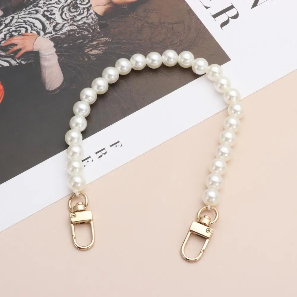 High Quality Shoulder Bag Straps Accessories DIY purse Replacement Pearl Strap Bags Handbag Handles Long Beaded Chain
