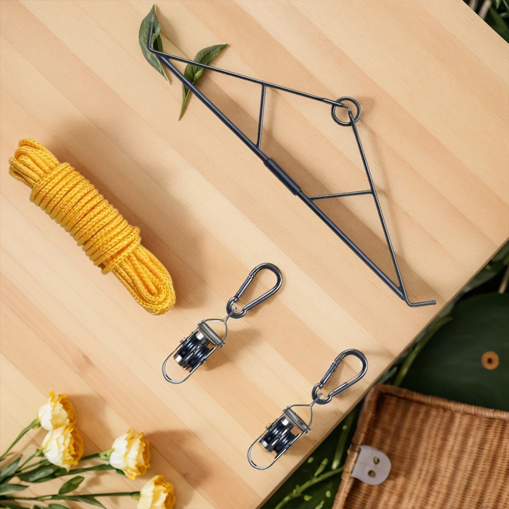 Max To 700 LBS Elk Hoist Pulley Lift System W/Gambrel Hunting Game Hanging Kit for Deer Butcher Hunting Accessories Gift Set