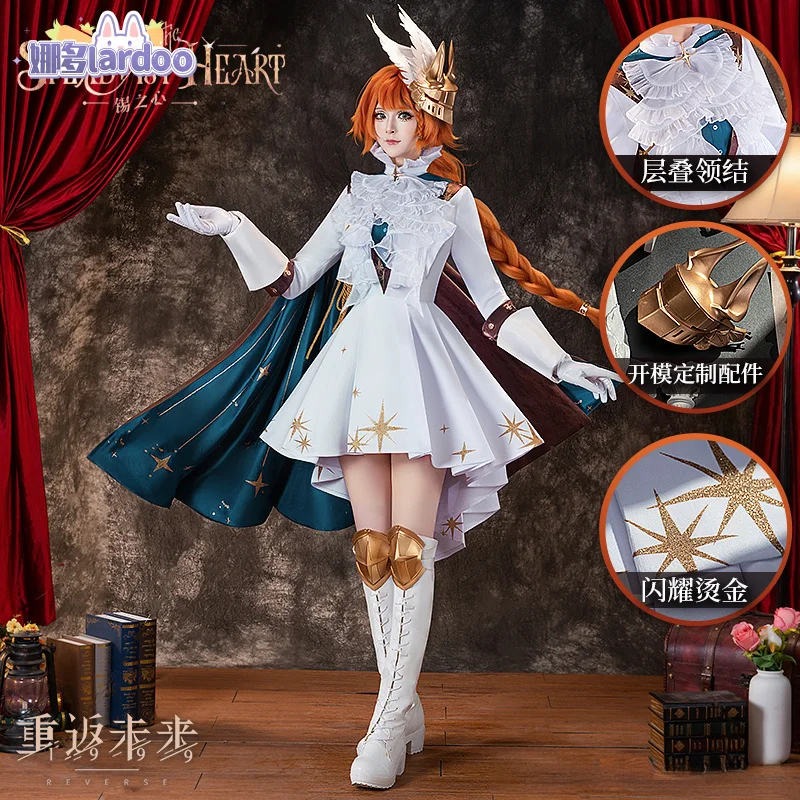 

Game Reverse:1999 Sonetto Cosplay Costume The Steadhst Hear Uniform Halloween Carnival Party Christmas Play Role Clothe Clothing
