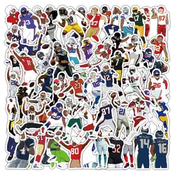 10/30/50PCS Cartoon Football NFL Player Stickers creativo iPad casco tazza d'acqua chitarra adesivo da parete fai da te decorazione giocattolo all'ingrosso