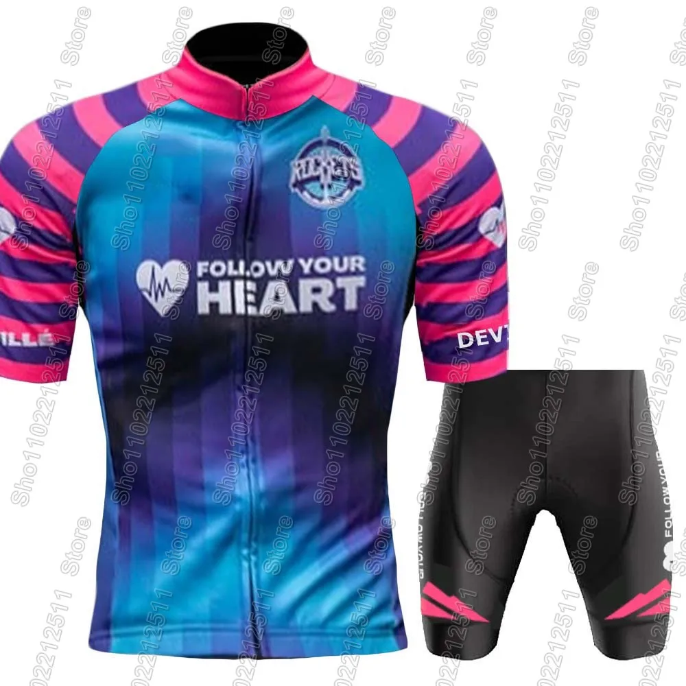 2026 Unibet Tietema Rockets Team Wielertrui Set Herenkleding Racefiets Pak Mountainbike Shirt Bib Shorts MTB Maillot