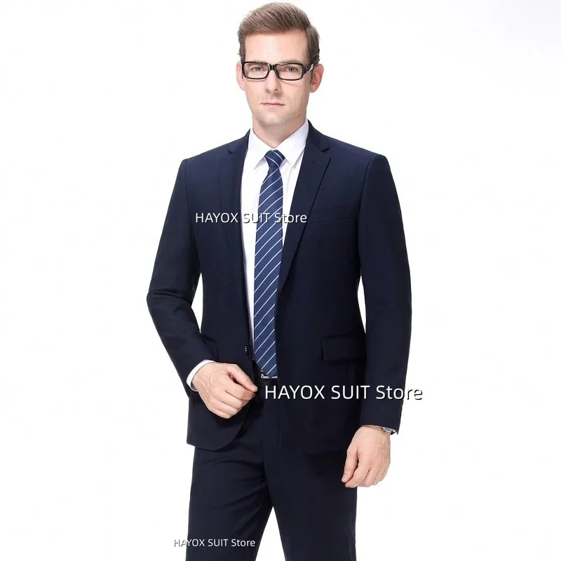 

Men's Suit 3 Piece Wedding Slim Fit Set Jacket Pants Vest Business Formal Best Man Interview Office Tuxedo