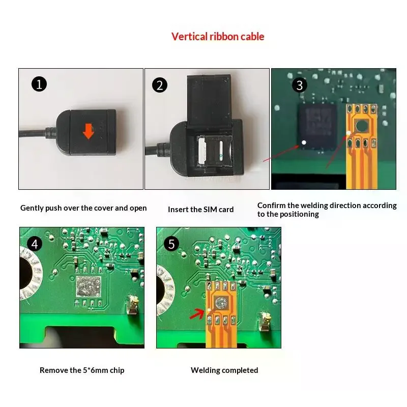

Sim Card Slot Adapter 4G Sim Slot Adapter With 20Pin Cable Connector For Android Multimedia GPS Radio Car Accessories
