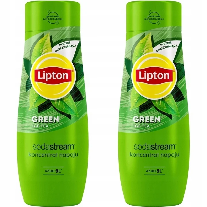 Syrup SodaStream Lipton Green Tea x2