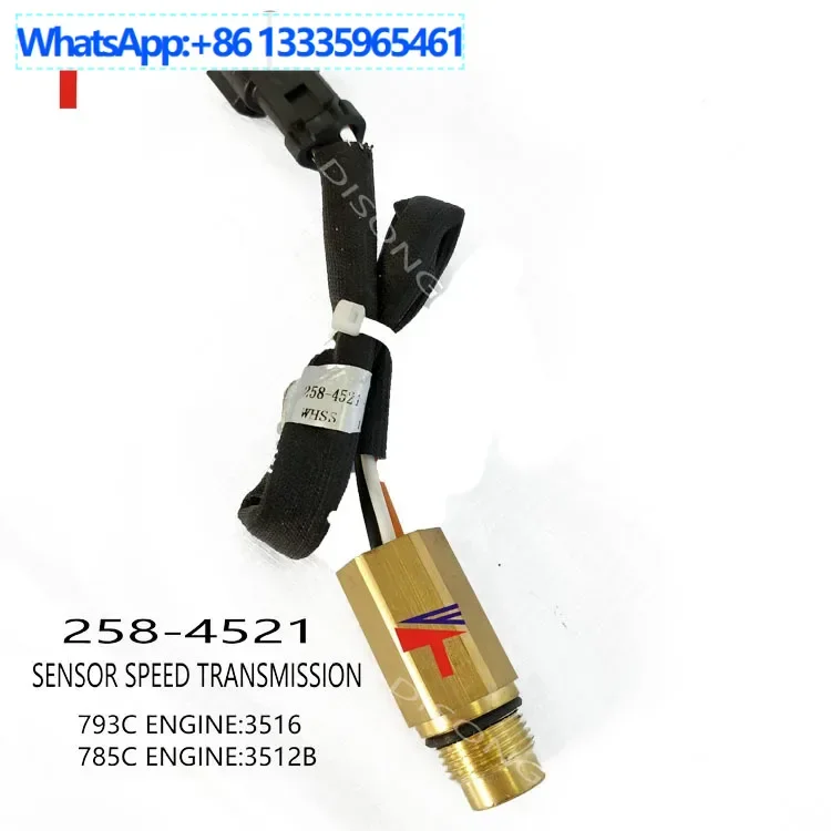 

Suitable for mine truck 793C 3516 gearbox speed sensor 258-4521 2584521