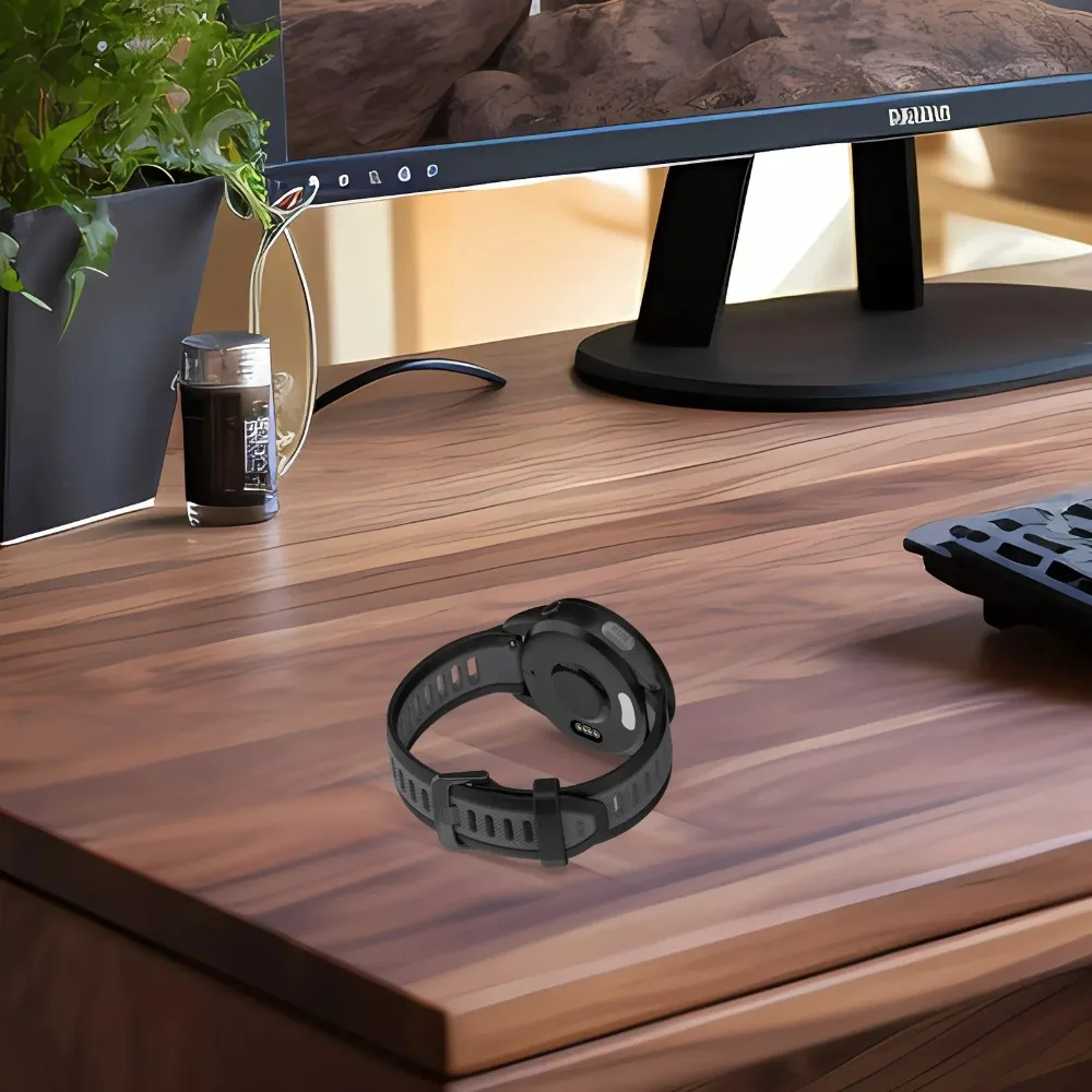 18/20/22 مللي متر سيليكون حزام لهواوي ساعة GT6-5-4 46/41 مللي متر GT6 برو 46 مللي متر الرياضة تنفس لساعة سامسونج 7 6 5 4 استبدال الفرقة