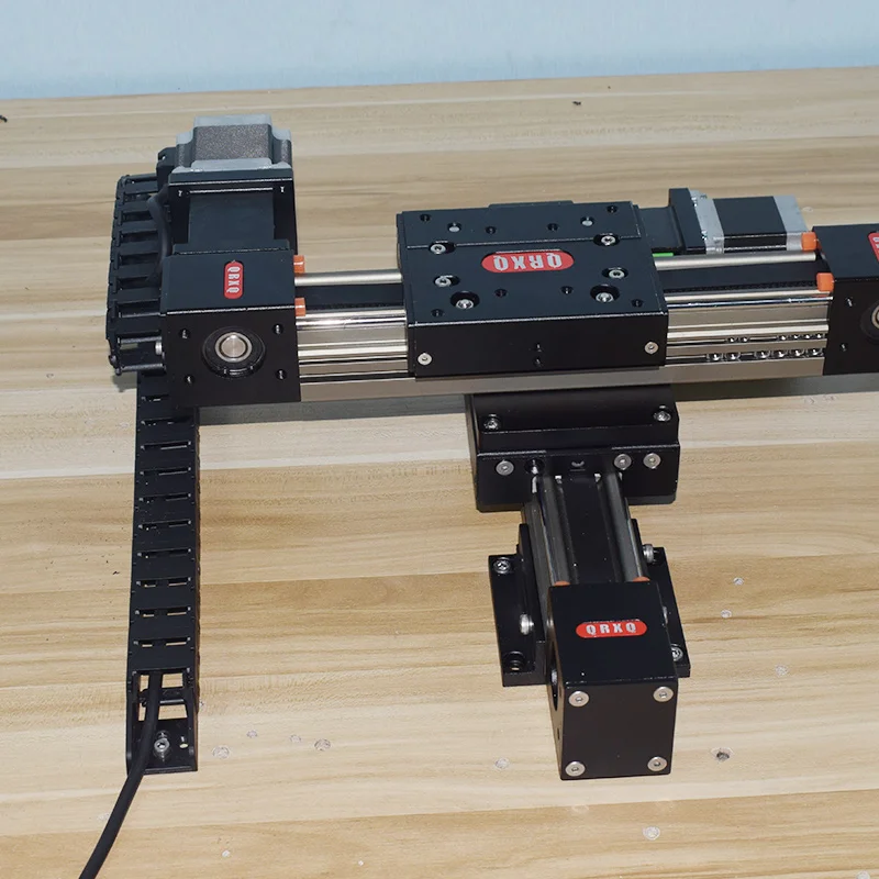 Entrega passo motor unidade sistema de movimento linear correia síncrona xy impressora 3d bancada elétrica