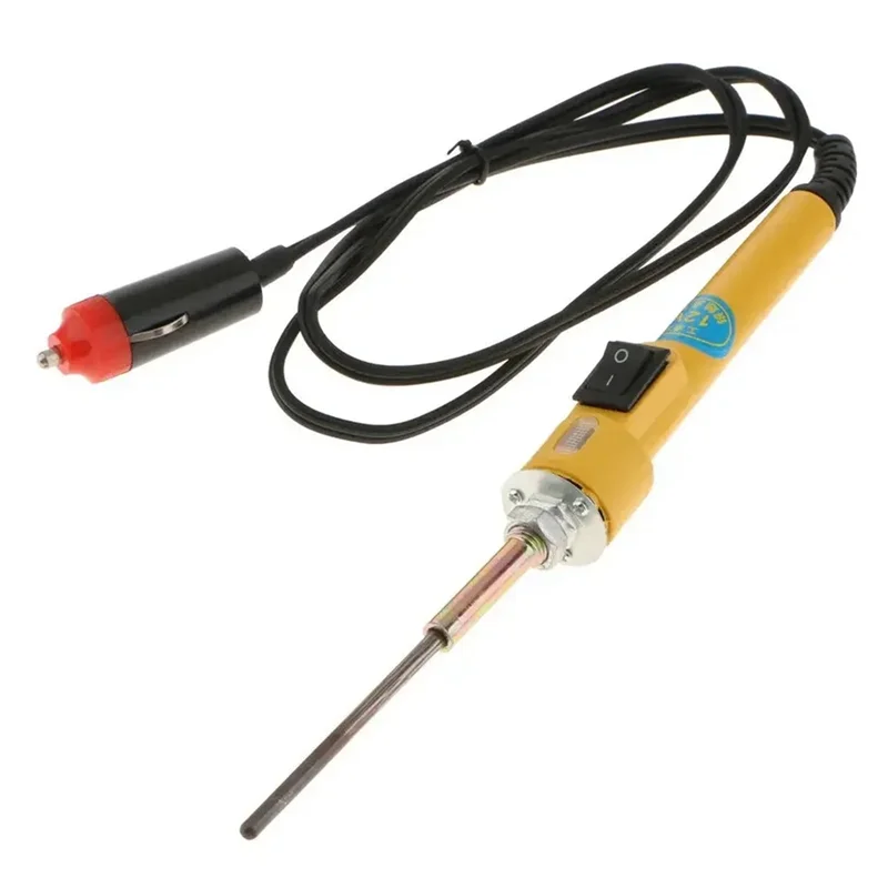 

B08B-Electric Solder Iron 12V Quick Heating Adjustable Temperature Mini Handle Heat Pencil Welding Repair Tool