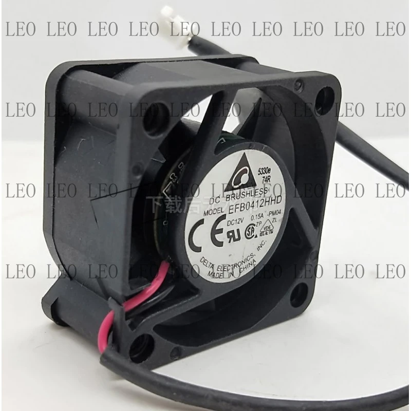 FF  for  DELTA EFB0412HHD-PM0-wbr/-4 4020 DC12V 0.15A 4cm 2-wire cooling fan