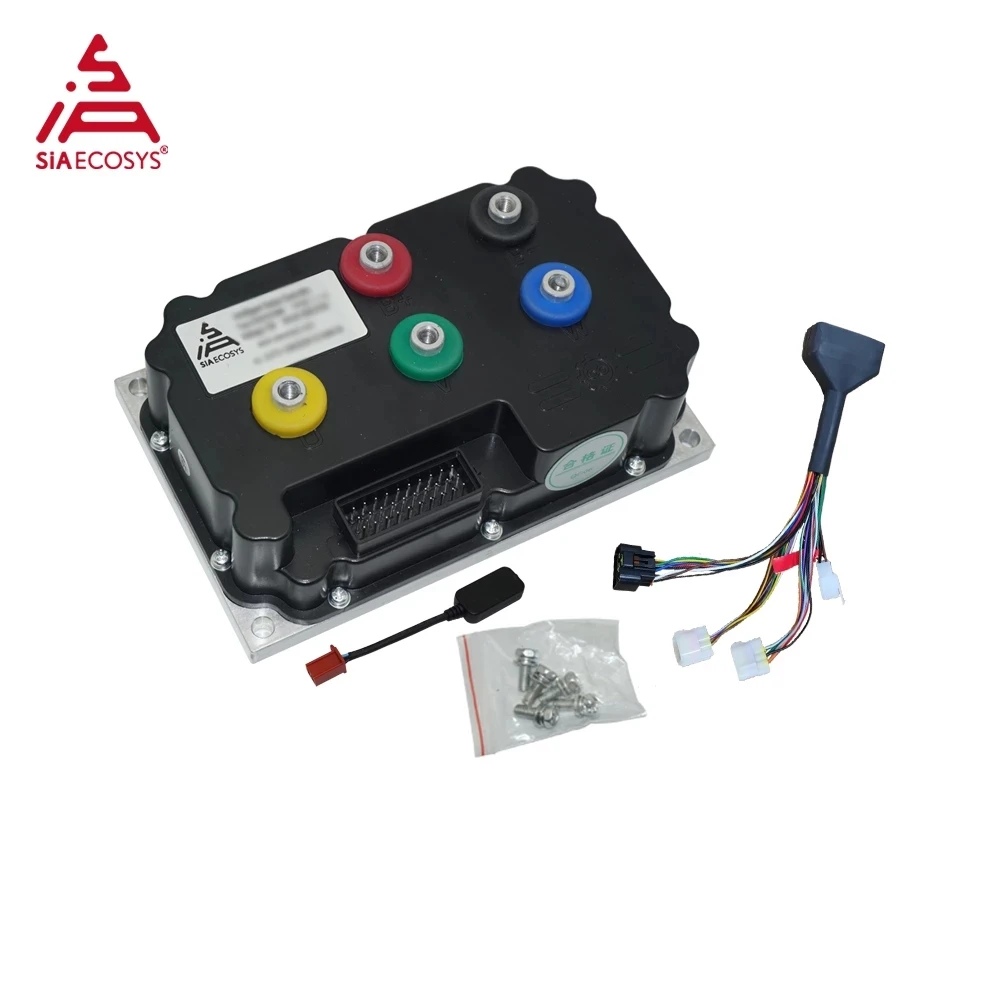 

SIAECOSYS/FARDRIVER High Power Electric Motorcycle Controller 490A 5-6KW BLDC Programmable ND72490B For QS165 Encoder