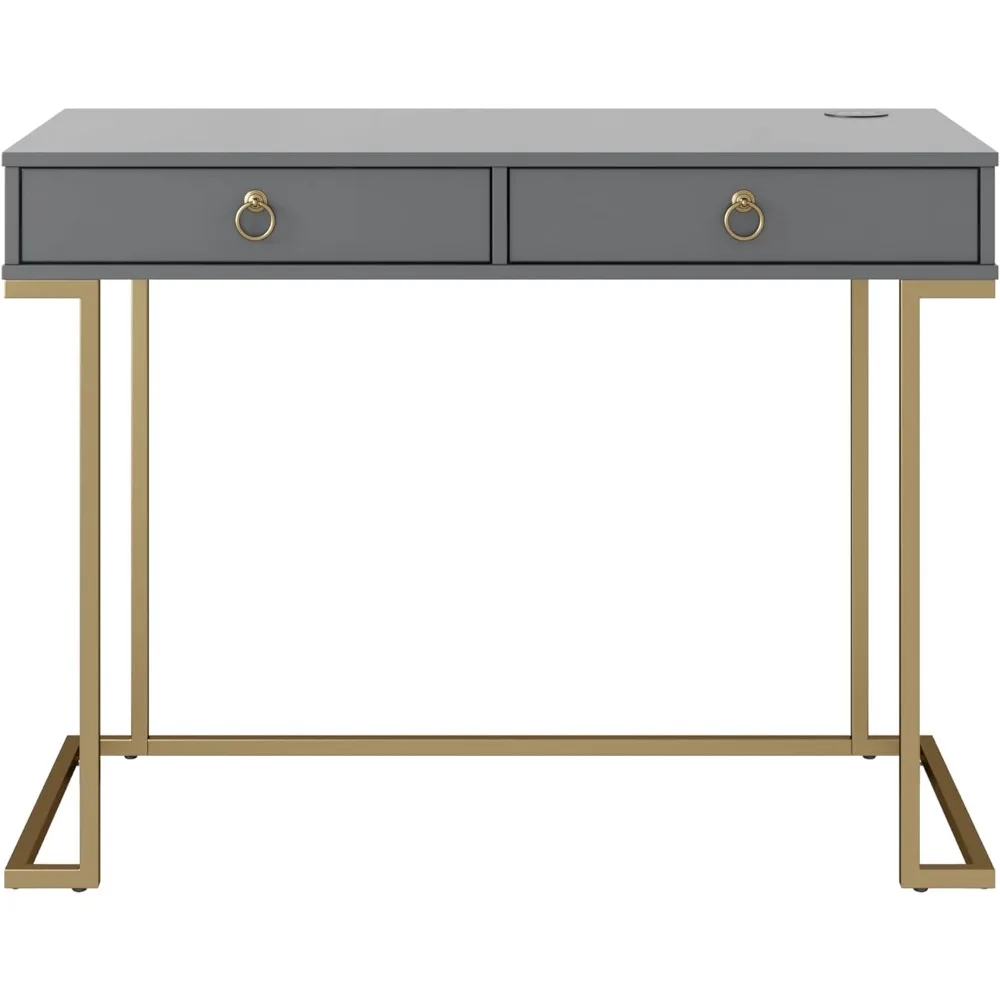 

by Cosmopolitan CosmoLiving Camila, Graphite Gray Writing Desk