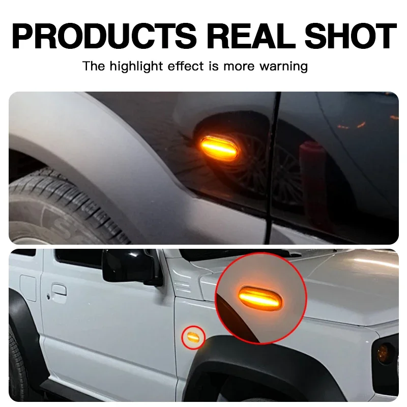 2 قطعة LED الجانب ماركر بدوره مصباح إشارة Canbus ​ ​ لسوزوكي جيمي 18- كاري 05- لمازدا سبيانو 05-08 لشروليه كروز 06-