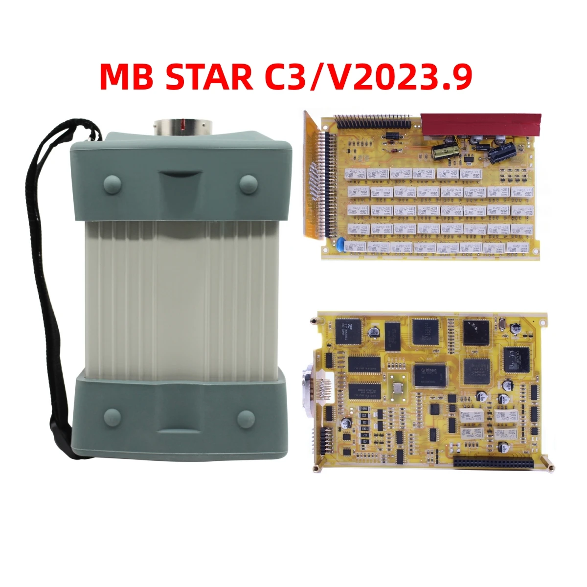 

High Quality V2023.09 MB Star C3 SD Connect MB c3 Supports 12V & 24V Cars and Trucks with NEC Relays Auto Diagnostic Scanner