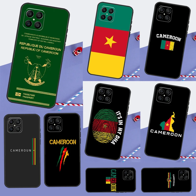 Republic of Cameroon Flag Case For Huawei P30 Pro P50 P20 P40 Lite P Smart 2019 Nova 5T Honor X8 X7 X9 50 70 Cover