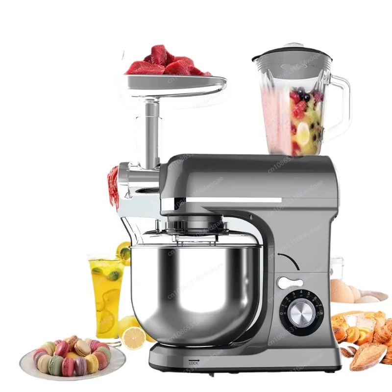 Household 3 in 1 Vertical Mixer, Multifunctional Food Processor