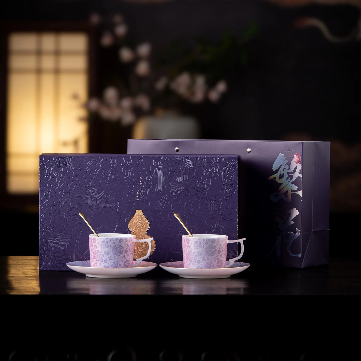 Coffee And Saucer Gift Set Ceramic Mug Couple Mugs Women s Drinking Cup