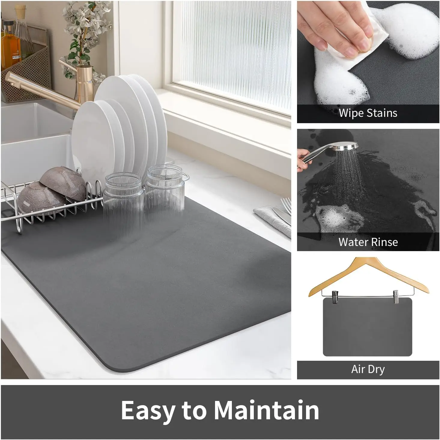 Dish Drying Mat-Kit… - image