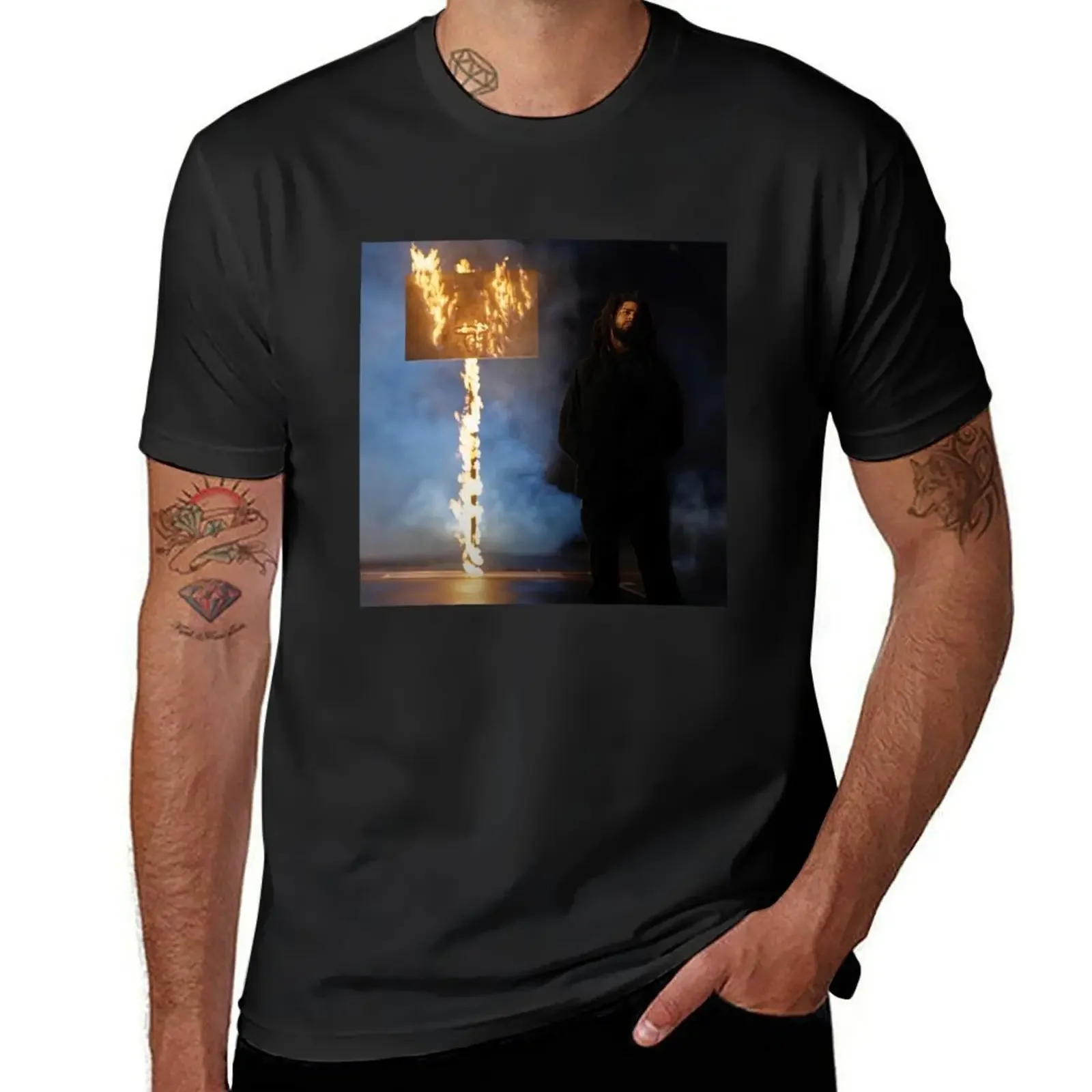 

J Cole The Off-Season T-Shirt plus size clothes oversized t shirt blanks customs design your own T-shirts for men cotton