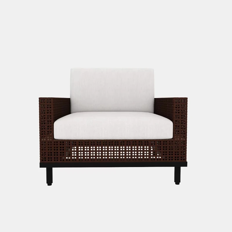 

Single sofa with cushions