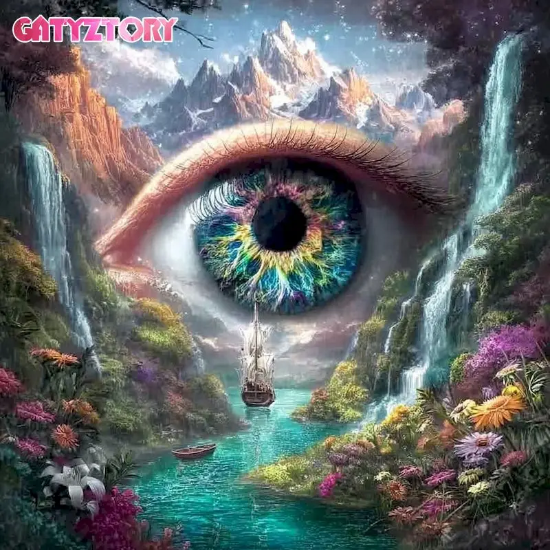 

5d Diamond Painting Kits For Adults Handmade Rhinestone Of Picture Scenery Full Round Diamond Art For Beginners Home Decor Diamo