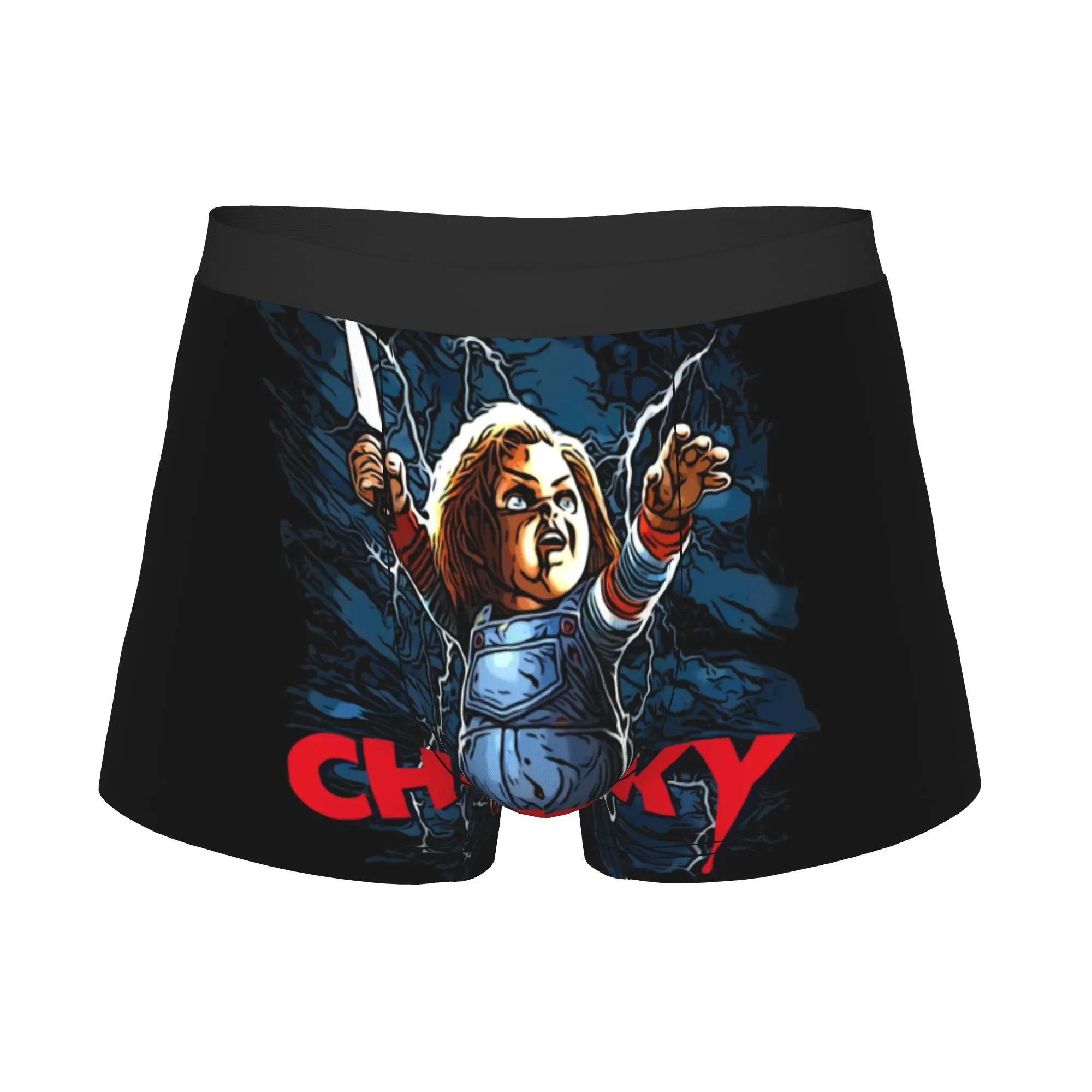 Chucky Child's Play Doll Boxers Shorts Men's Good Guys Briefs Underwear Novelty Underpants