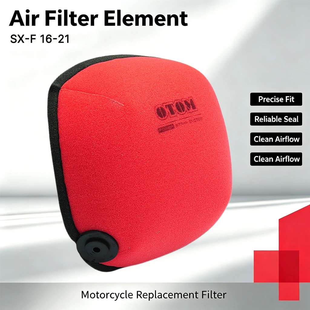 For KTM EXC EXCF XCFW XCW SX SXF XC XCF HUSQVARN FC TC FE TE 16-20 Motorcycle sponge Air Filter Dust Cotton washable reusable