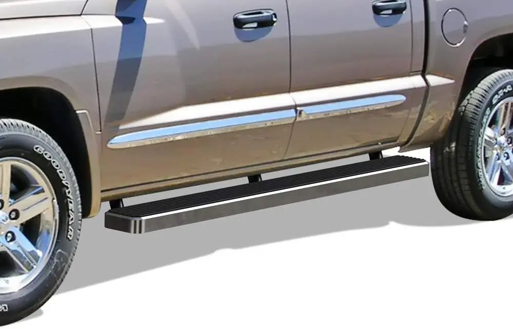 

(Silver 6in 304 Stainless Steel) Running Boards Nerf Bars Side Steps Compatible with Dodge Dakota 2005-2011 Quad Cab