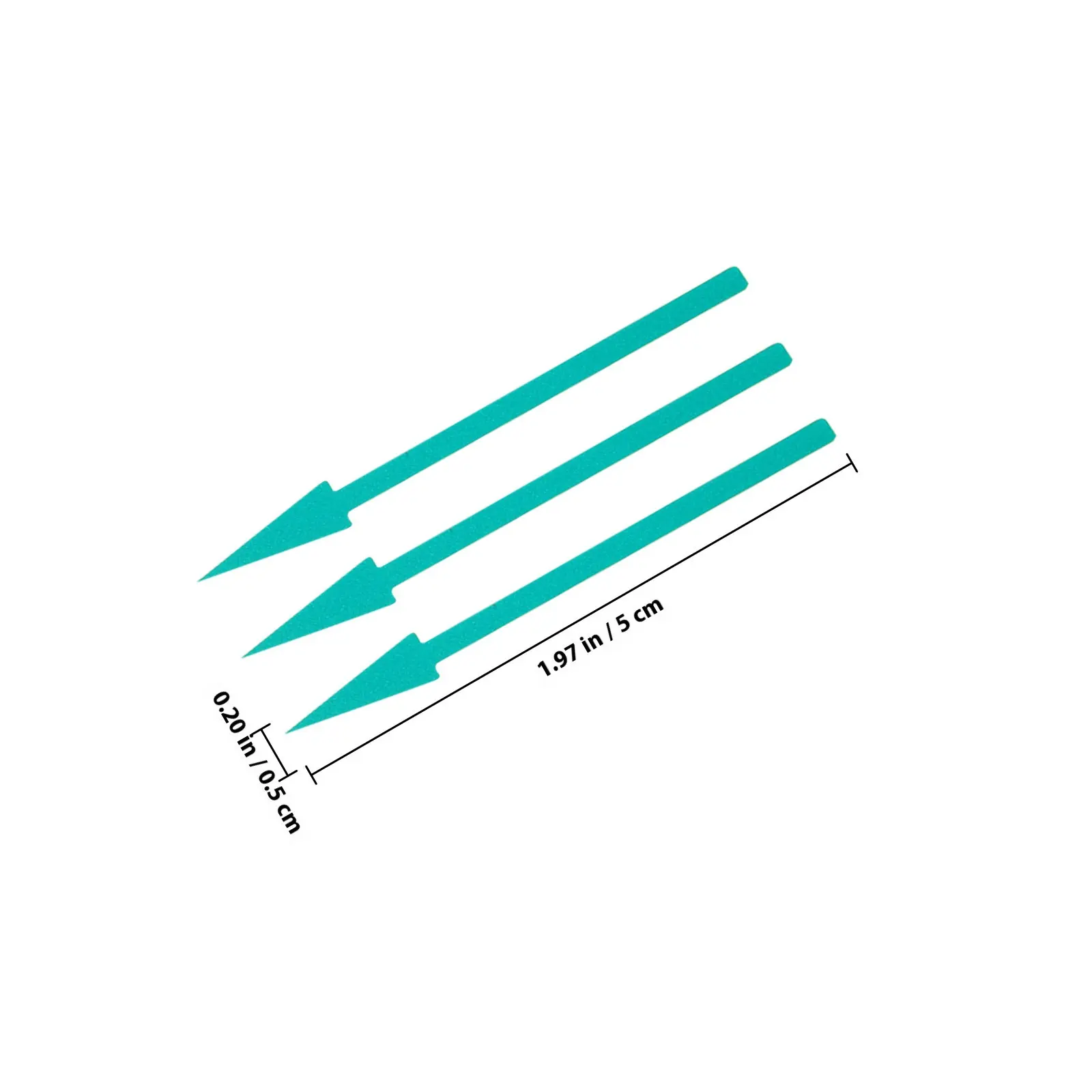 100Pcs Instrument Panel Arrow Stickers Waterproof Adhesive Reflective Directional Sign Indicating Accurate Gauge Reading