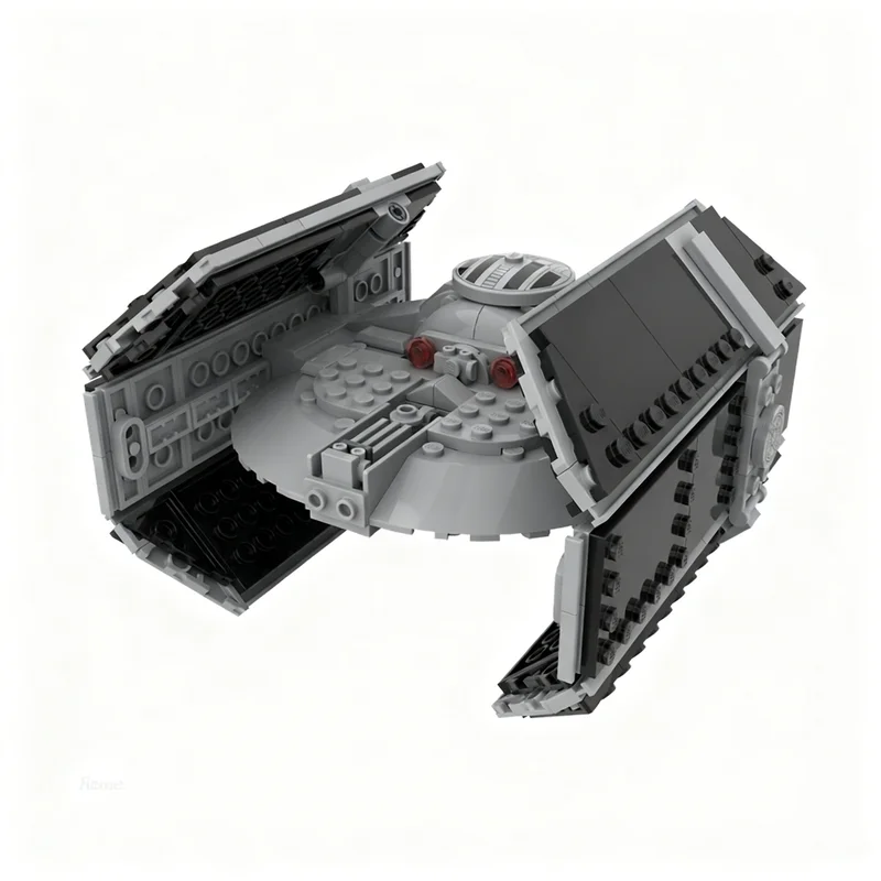 318PCS MOC Space Battle Galactic Empire Advance Tie Model Building Blocks Display DIY Creative Building Blocks Gift Bricks Set