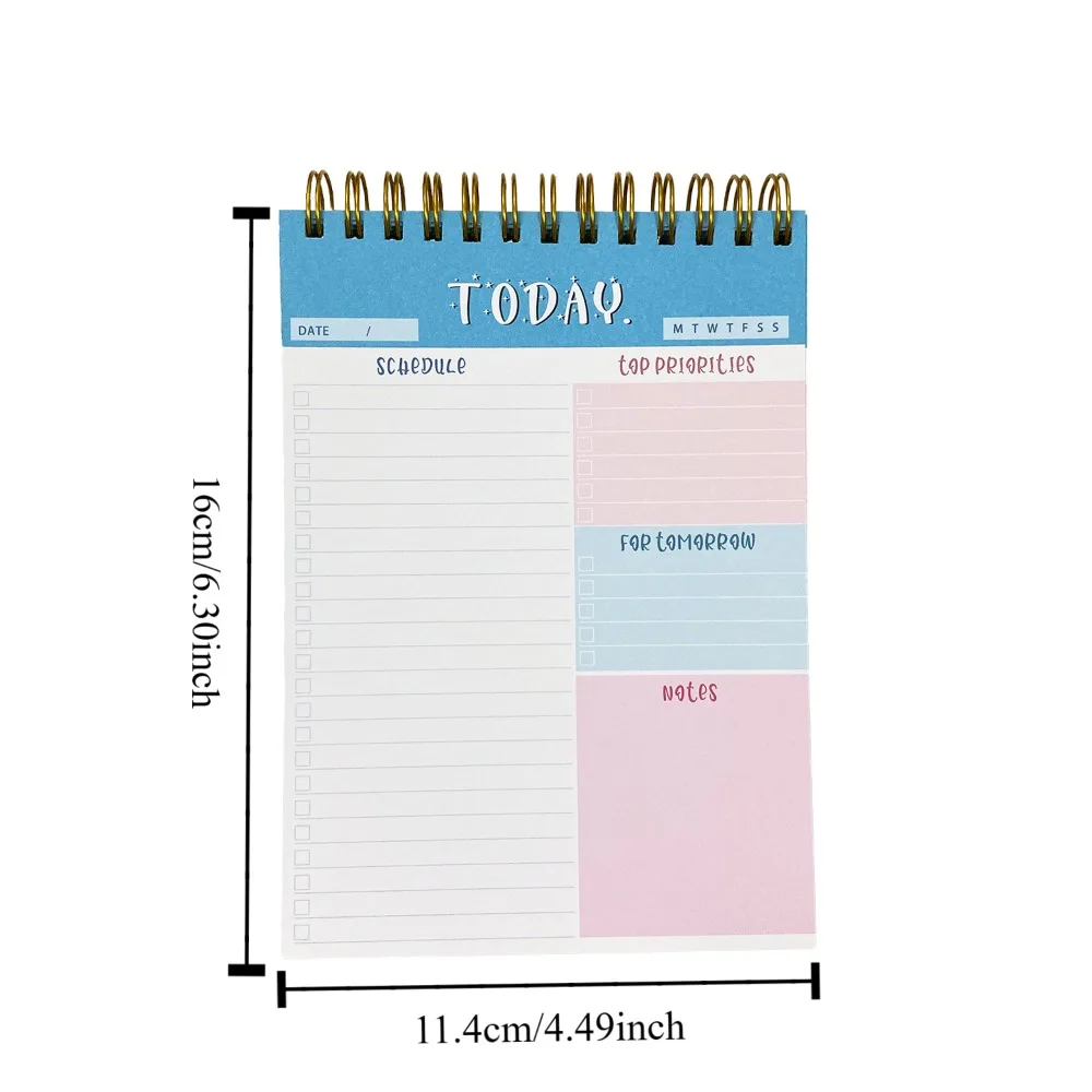 Wide To Do Planner Weekly Planning Notepad Schedules A5 Notebook Planner Weekly Meal Planner Pad Undated Stationery