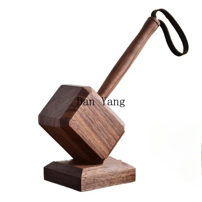 

DY Thor's hammer bottle opener home beer screwdriver creative home ornament black walnut