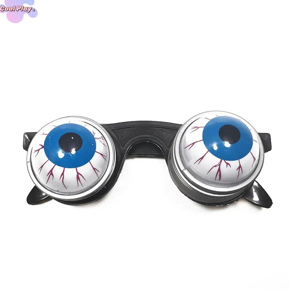 Costume Tricky Prank Party Gifts Making Jokes Game Gags Toy Eyeball Dropping Glasses Funny Glasses Horror Glasses