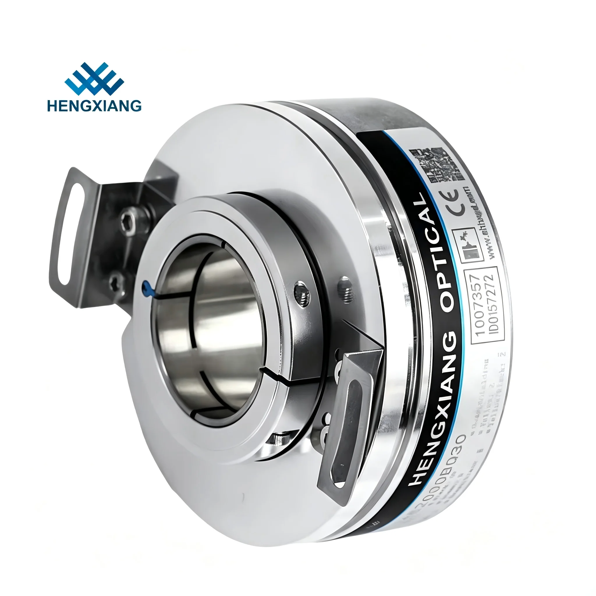 K76 Optical Hollow Shaft Rotary Encoder 18 20 22 25 28 30mm 48000PPR NPN PNP Push Pull TTL Output IP50 for Automation