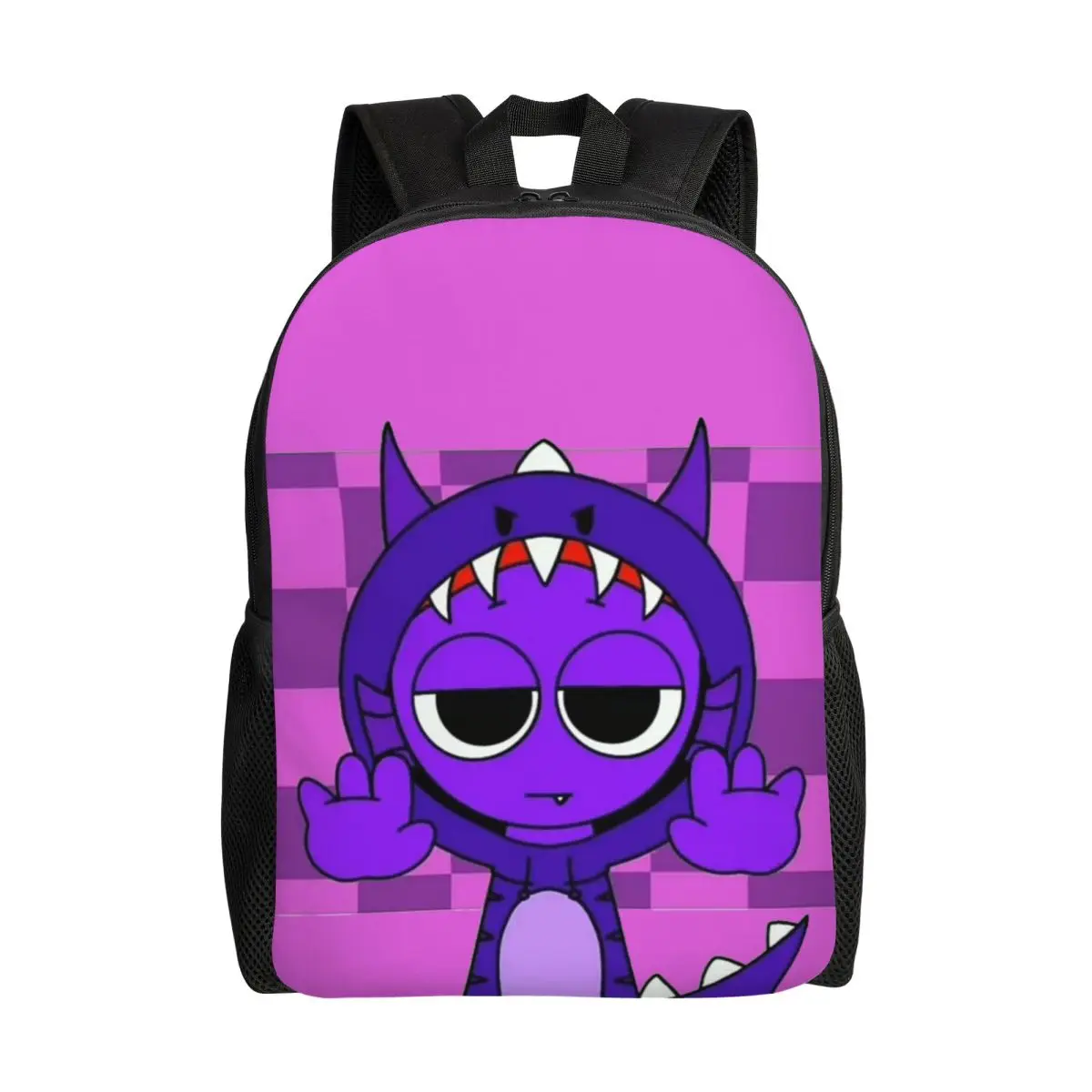 

Дорожный рюкзак S-Sprunkies с героями мультфильмов, мужской и женский школьный рюкзак для ноутбука, забавная игра, студенческий рюкзак, сумки