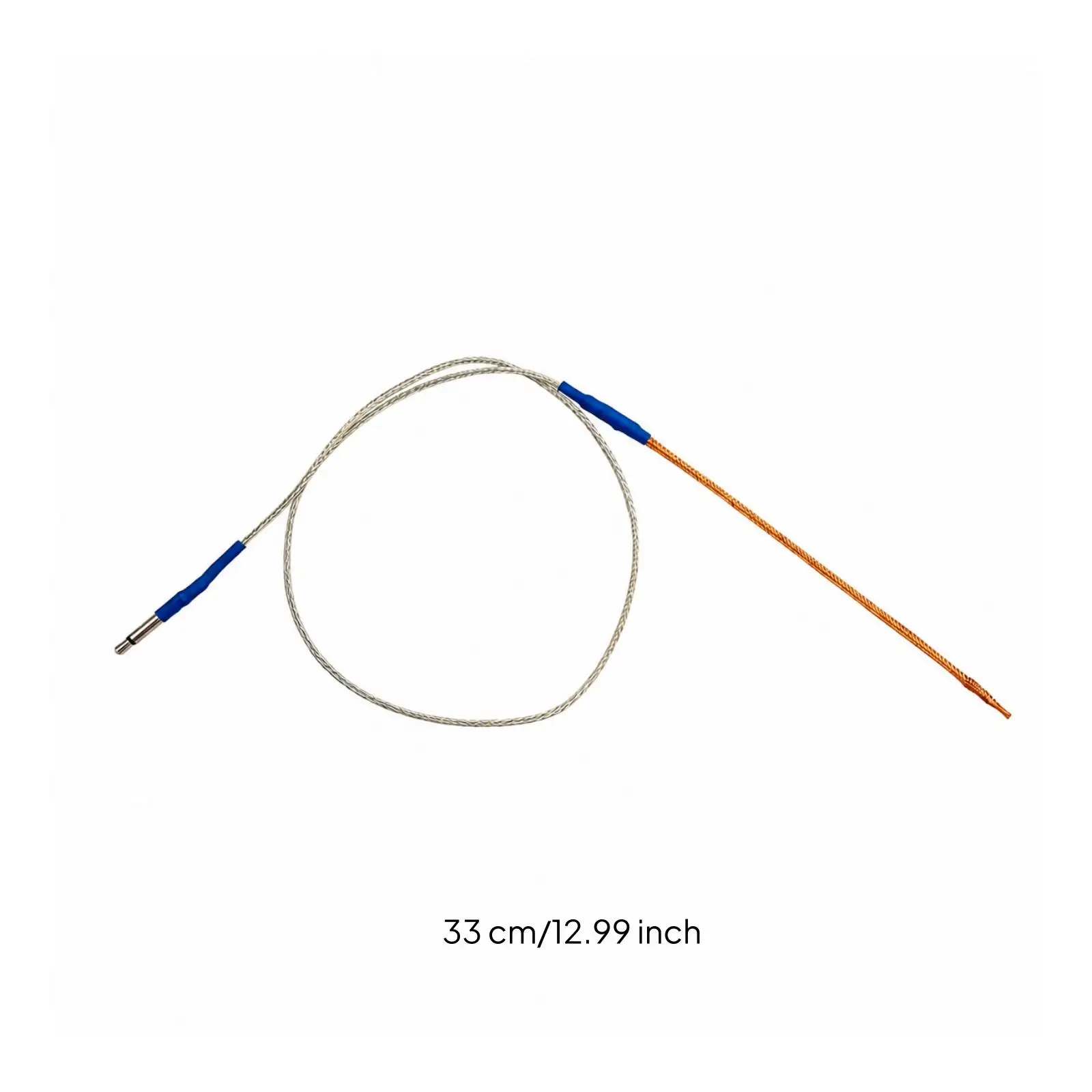 Acoustic Guitar Pickup Folk Piezo Silver Braided Cable for Amplifier Hookup Live Performance Studio Practice