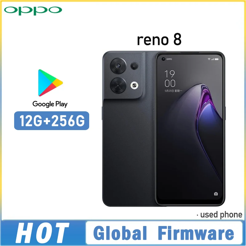 Global Firmware OPPO Reno 8 5G smartphone MTK Dimensity 1300 6.43