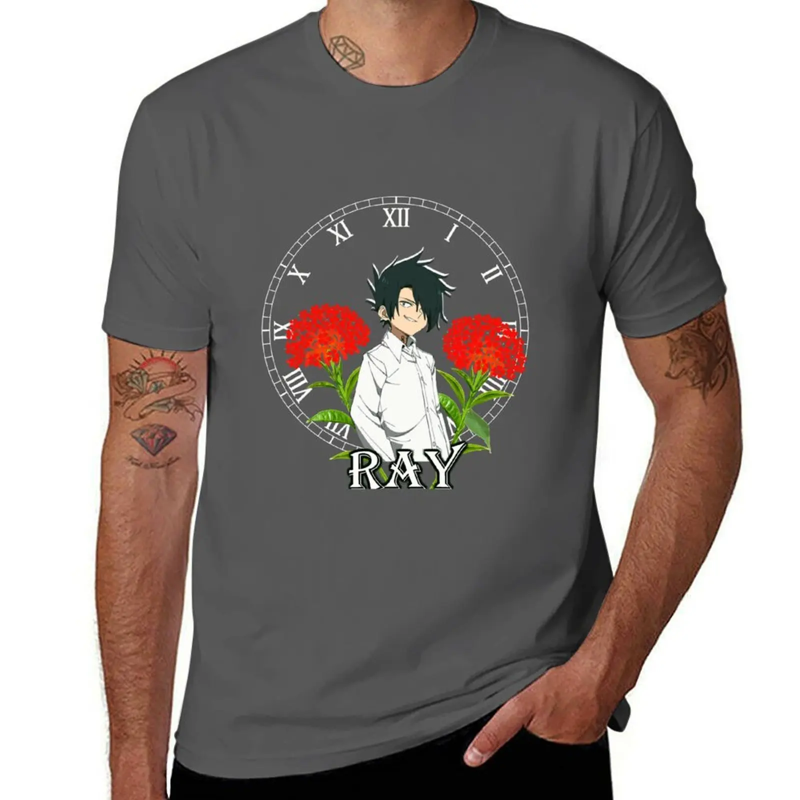

The Promised Neverland Ray T-Shirt Breathable Gym Short Sleeve T-Shirt