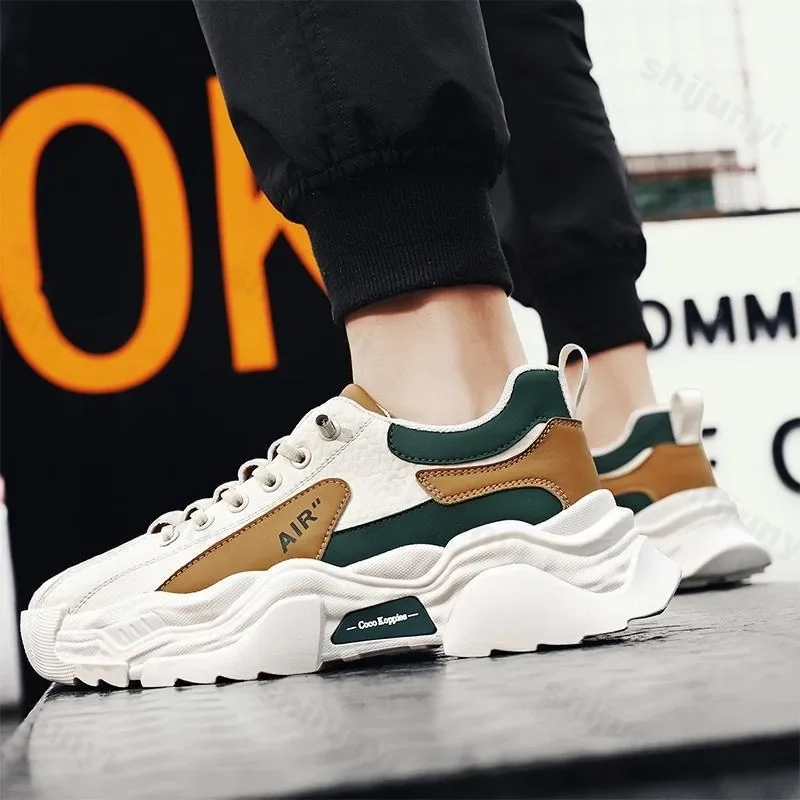 

Мужские повседневные кроссовки, уличные дышащие модные удобные кроссовки, теннисные кроссовки на массивной мягкой подошве, Zapatillas De Hombre