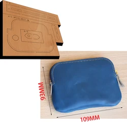 New Japan Steel Blade Wooden Die Zipper bag clamping bag knife dieWallet Leather Craft Punch Hand Tool Cut Knife Mould