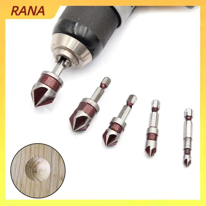 conjunto-de-brocas-escareadoras-de-cobalto-rana-5-flauta-metal-m35-82-°-5-pecas-1-4-pol-conjunto-de-brocas-escareadas-de-haste-hexagonal-1-4-pol-3-8-pol-1-2-pol-5-8-pol