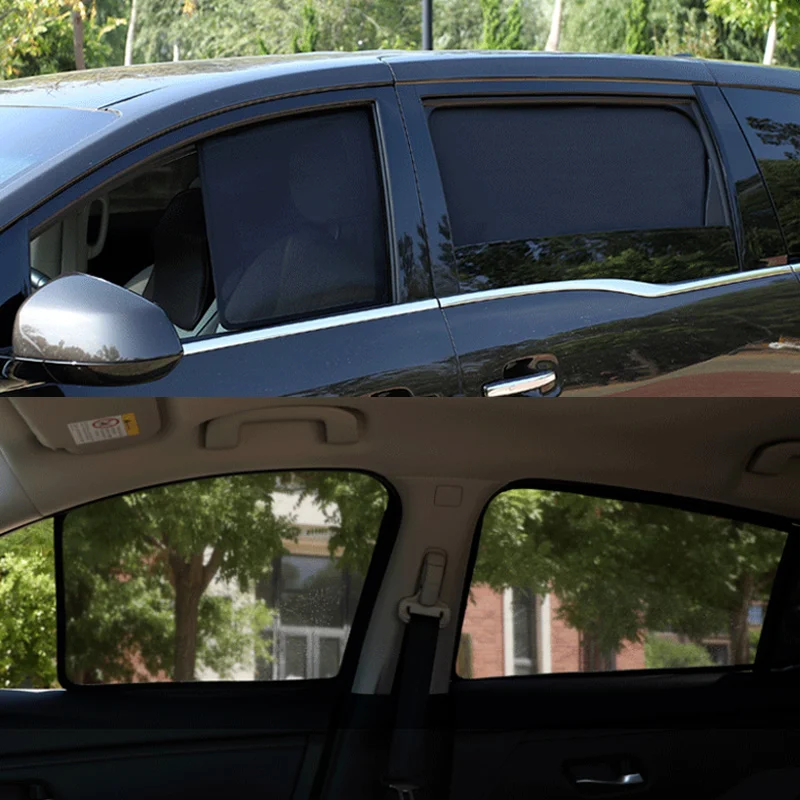 For Toyota RAV4 XA50 MK5 2019~2025 Car Mesh Sunshade Sunscreen Magnetic Window Sun Visor Curtains Shade Cover Auto Accessories view 4